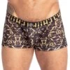 Shorty L Homme Invisible Oppulence DOro MY39ORO -Men Attitude Boutique shorty hi MY39ORO noir m