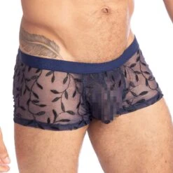 Shorty L Homme Invisible Poison Ivy UW25IVY -Men Attitude Boutique shorty hi UW25IVY BLEU 4