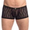 Shorty L Homme Invisible Flamme Noire MY14FLA -Men Attitude Boutique shorty hi my14fla noir m