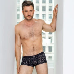 Shorty L Homme Invisible Devore Tattoo MY39DEV 7 Shorty L Homme Invisible Devore Tattoo MY39DEV -Men Attitude Boutique shorty hi my39dev noir a