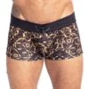 Shorty L Homme Invisible Oppulence DOro UW05ORO -Men Attitude Boutique shorty hi uw05oro noir m