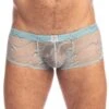 Shorty L Homme Invisible Aqua UW09AQU Turquoise 2 Shorty L Homme Invisible Aqua UW09AQU Turquoise -Men Attitude Boutique shorty hi uw09aqu turquoise m