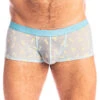 Shorty L Homme Invisible Paradiso MY39PAR Bleu -Men Attitude Boutique shorty hommeinvisible my39par bleuciel m