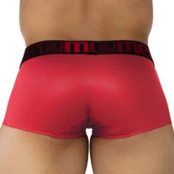 Shorty Xtremen Microfibre Couleur Cerise 91202 Rouge -Men Attitude Boutique shorty xtremen 91202 red 1