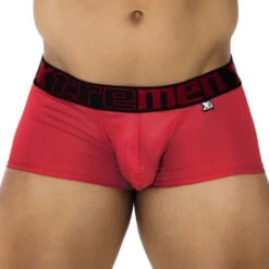 Shorty Xtremen Microfibre Couleur Cerise 91202 Rouge
