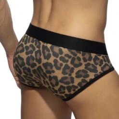 Slip Addicted Leopard Fresh AD1134 -Men Attitude Boutique slip ad ad1134 marron 3