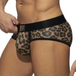 Slip Addicted Leopard Fresh AD1134 -Men Attitude Boutique slip ad ad1134 marron 4