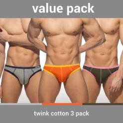 Pack De 3 Slips Addicted Twink AD1191P