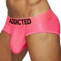 Slip Cockring Addicted Neon Mesh AD951 -Men Attitude Boutique slip addicted ad951 rose 4