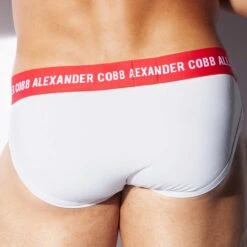 Slip Kunene Alexander COBB 8CS10 -Men Attitude Boutique slip alexander 8CS10 blanc 3