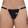 Slip Candyman Peekaboo Lace 99503 -Men Attitude Boutique slip candy 99503 noir m