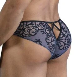 Slip Candyman 99830 Bleu -Men Attitude Boutique slip candy 99830 bleu 3