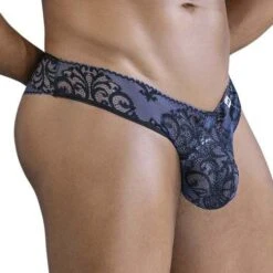 Slip Candyman 99830 Bleu -Men Attitude Boutique slip candy 99830 bleu 4