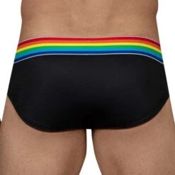 Slip Candyman Rainbow Pride 99449 -Men Attitude Boutique slip candyman 99449 noir 3