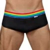 Slip Candyman Rainbow Pride 99449 -Men Attitude Boutique slip candyman 99449 noir m