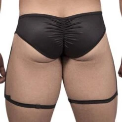 Slip Candyman Garter 99468 -Men Attitude Boutique slip candyman 99468 noir 3