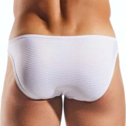 Slip CockSox Bianco CX01LUX Blanc -Men Attitude Boutique slip cocksox cx01lux blanc 3