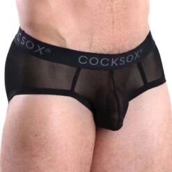 Slip CockSox Black Shadow CX76ME 9 Slip CockSox Black Shadow CX76ME -Men Attitude Boutique slip cocksox cx76me noir 4 1