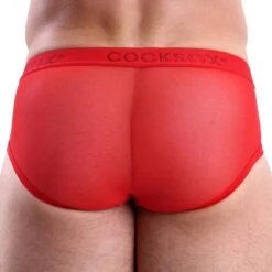 Slip CockSox Fiery Red CX76ME 8 Slip CockSox Fiery Red CX76ME -Men Attitude Boutique slip cocksox cx76me rouge 3