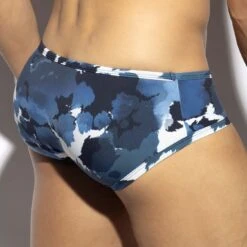 Slip ES Collection UN620 Bleu -Men Attitude Boutique slip esco UN620 bleu 3