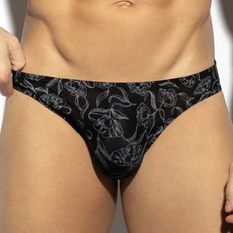 Slip ES Collection UN625 Noir 3 Slip ES Collection UN625 Noir