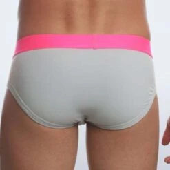 Slip Garçon Tribeca -Men Attitude Boutique slip garconmodel STRIB gris 3