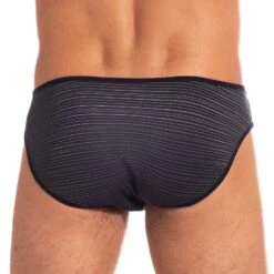 Slip L Homme Invisible Fade Out Lines MY44FOL -Men Attitude Boutique slip hi my44fol noir 3