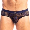 Slip L Homme Invisible Iris De Nuit UW06IRI Violet -Men Attitude Boutique slip hommeinvisible uw06iri violet m
