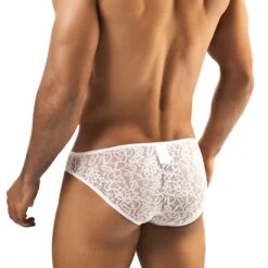 Slip Joe Snyder 01D -Men Attitude Boutique slip joesnyder 01 blancdentelle 3