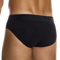 Slip Lacquer Modus Vivendi 085131 Noir -Men Attitude Boutique slip modus 085131 noir 3