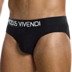 Slip Lacquer Modus Vivendi 085131 Noir -Men Attitude Boutique slip modus 085131 noir 4