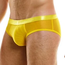Slip Modus Vivendi Muslin 09315 -Men Attitude Boutique slip modus 09315 jaune 4
