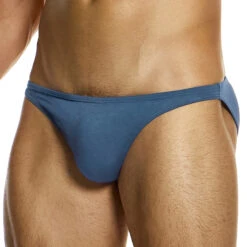 Slip Bamboo Coupe Basse Modus Vivendi 13412 Bleu -Men Attitude Boutique slip modusvivendi 13412 blue 1