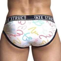 Slip Private Structure Pride EPUX4187 -Men Attitude Boutique slip private EPUX4187 blanc 3