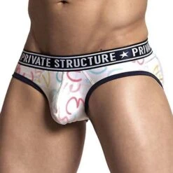 Slip Private Structure Pride EPUX4187 -Men Attitude Boutique slip private EPUX4187 blanc 4