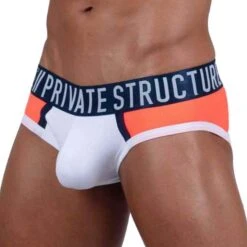 Slip Private Structure Athlete BAUT4388 -Men Attitude Boutique slip private baut4388 blanc 4