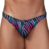 Slip Xtremen Disco Zebra 91145 1 Slip Xtremen Disco Zebra 91145 -Men Attitude Boutique slip xtremen 91145 noir m