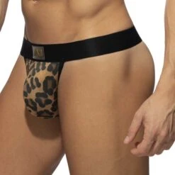String Addicted Leopard Fresh AD1136 -Men Attitude Boutique string ad ad1136 marron 4