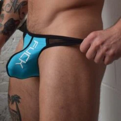 String HEX BREEDWELL -Men Attitude Boutique string breedweel 221107 turquoise 4