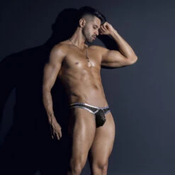 Men Attitude Boutique -Men Attitude Boutique string c4m C4MRAV112 argent a