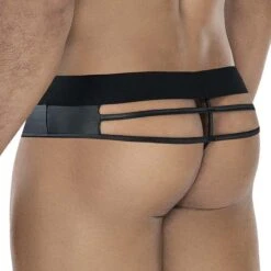 String Cut4Men C4MRAV124 Noir -Men Attitude Boutique string c4m C4MRAV124 noir 3
