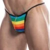 String Cut4Men Rainbow C4M02 -Men Attitude Boutique string c4m c4m02 raye m