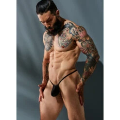 String Cut4Men Black Pouch C4M09 6 String Cut4Men Black Pouch C4M09 -Men Attitude Boutique string c4m c4m09n noir a