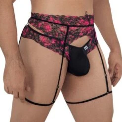 String Candyman Garter 99576 -Men Attitude Boutique string candy 99576 noir 4
