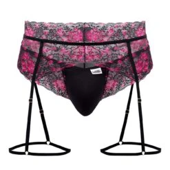 String Candyman Garter 99576 -Men Attitude Boutique string candy 99576 noir 9