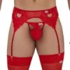 String Candyman Lace Garter 99589 -Men Attitude Boutique string candy 99589 rouge m