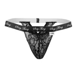 String Candyman Sexy Thing 99594 -Men Attitude Boutique string candy 99594 noir 9