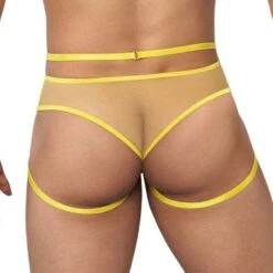 String Candyman 99640 -Men Attitude Boutique string candy 99640 jaune 3