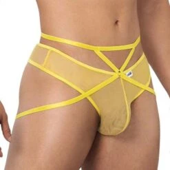 String Candyman 99640 -Men Attitude Boutique string candy 99640 jaune 4