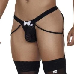 String Candyman Lace Garter 99679 7 String Candyman Lace Garter 99679 -Men Attitude Boutique string candy 99679 noir 4